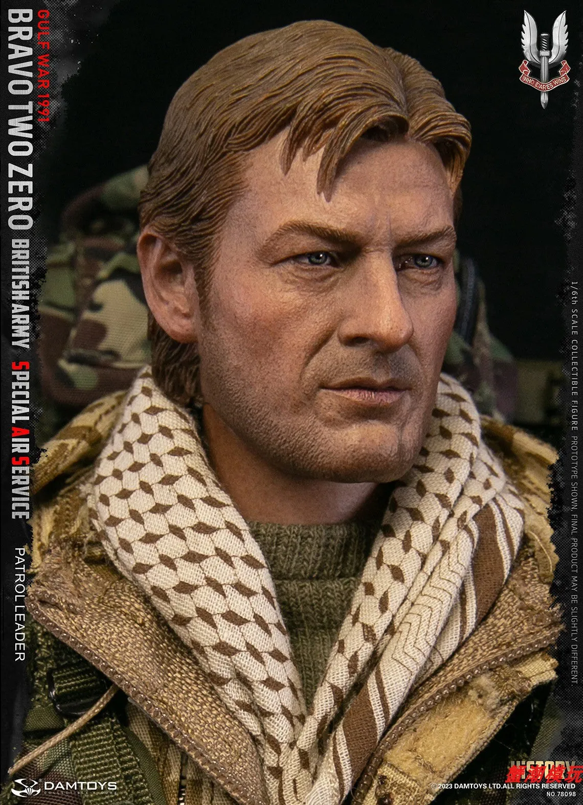 Pre-order 1/6 DAMTOYS 78098 Bravo Two Zero British SAS Patrol leader